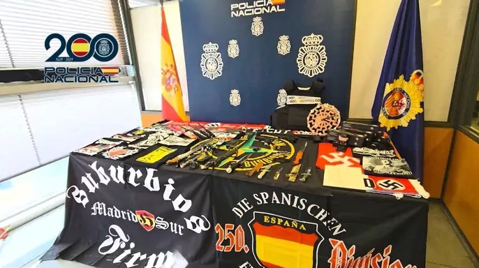 Cae la cúpula del grupo neonazi 'Suburbios Firm', una violenta organización criminal financiada con el narcotráfico