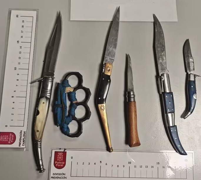 Fin de semana de alta actividad para la Policía Foral en Navarra con múltiples detenidos e imputados