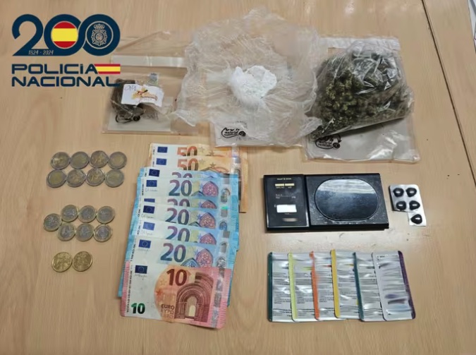 Dos detenidos en Palma por tráfico de drogas en el poblado de Son Banya y el barrio de Son Gotleu