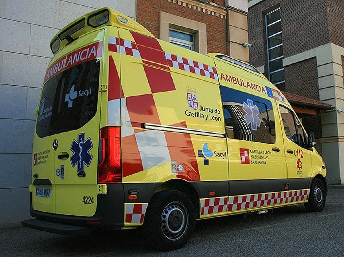 Accidente de moto tras cruzarse un jabalí en SA-300, Valverdón (Salamanca)