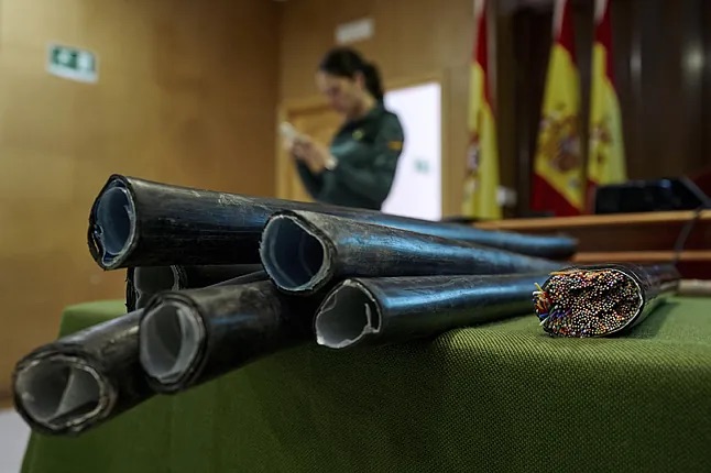 Desmantelada una banda que robó 53.000 metros de cable de cobre en Cantabria y Asturias