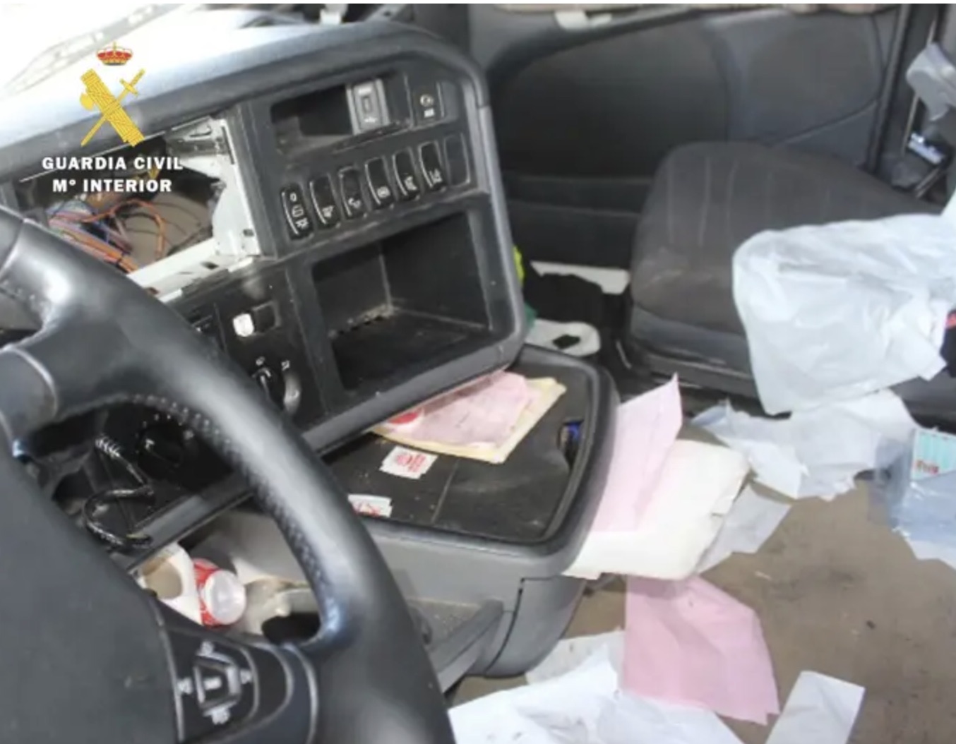 Dos detenidos por el robo de la cabeza tractora de un camión en el alfoz de Burgos