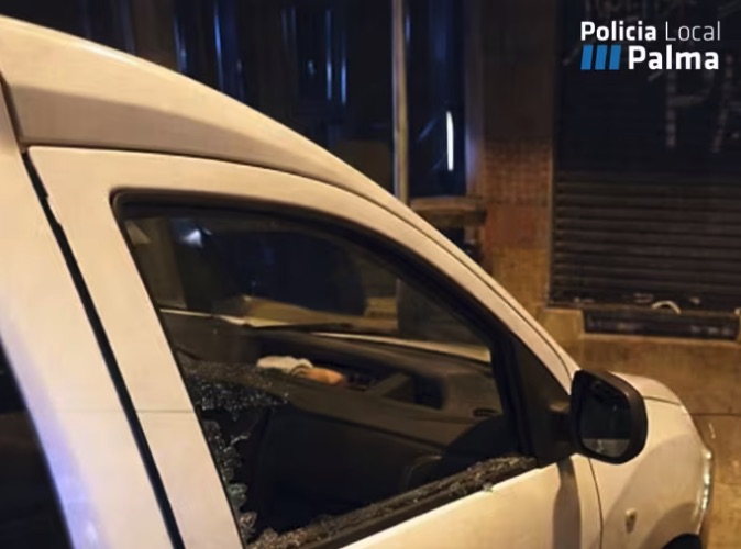 Detenido en Pere Garau un joven de 25 años tras fracturar ventanillas de vehículos para robar en su interior