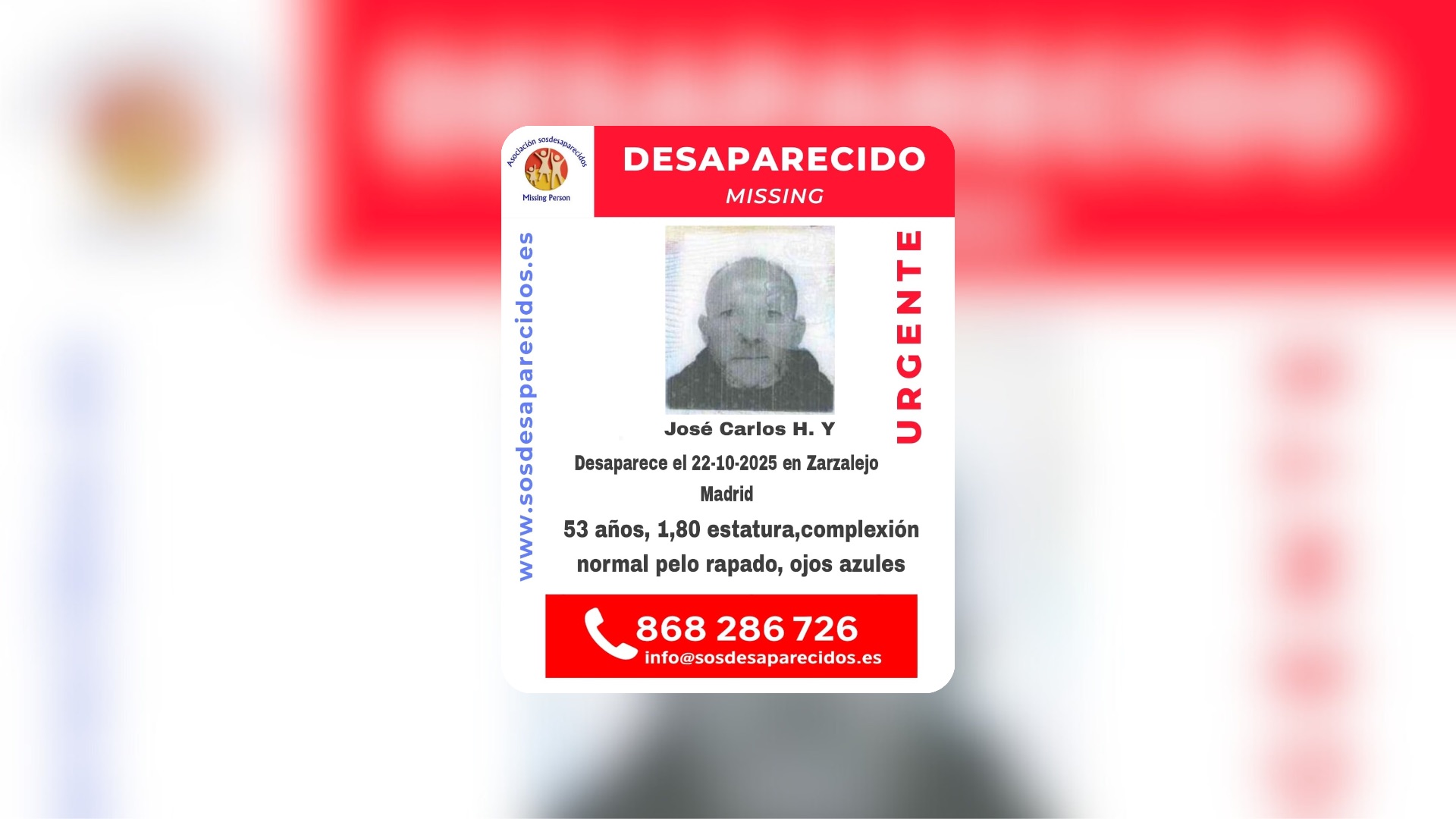 Persona desaparecida
