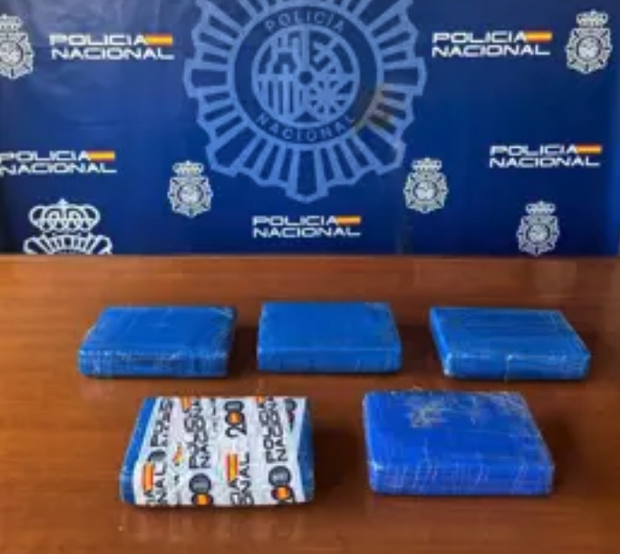 Detenido en Jerez un hombre con seis kilos de cocaína en su coche valorados en un millón de euros
