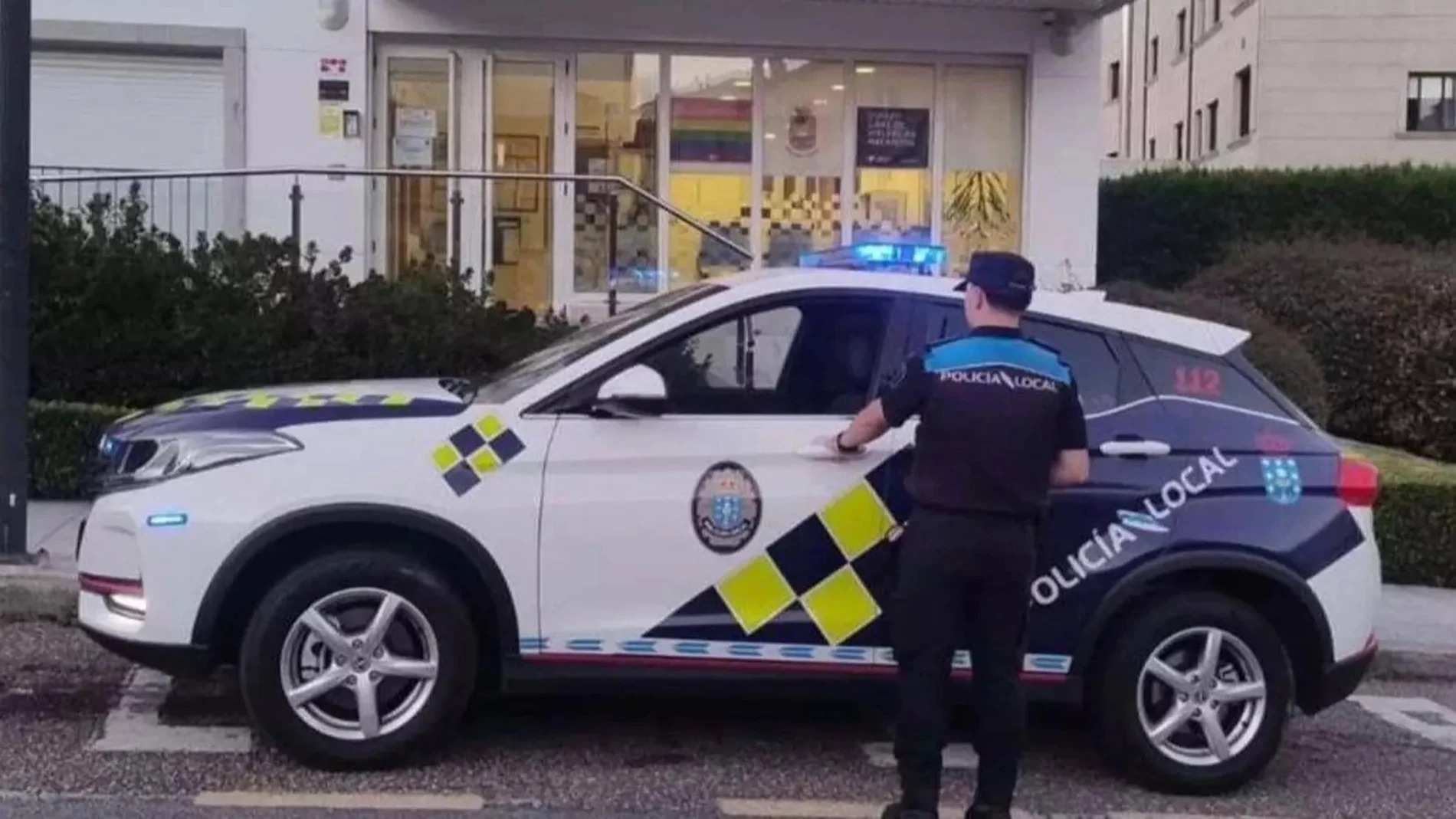 Detenido en Pontevedra un hombre por violencia de género tras una discusión agresiva en plena calle