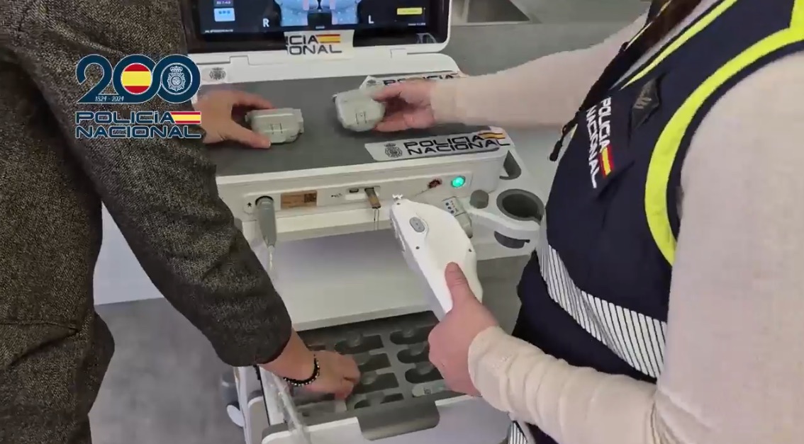 Intervienen una máquina falsa de rejuvenecimiento facial en una clínica estética de Madrid