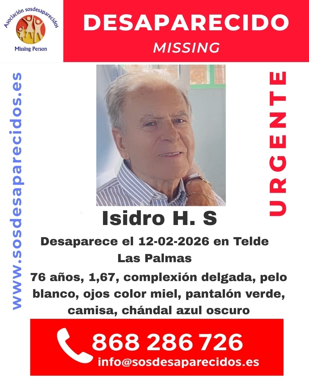 Persona desaparecida