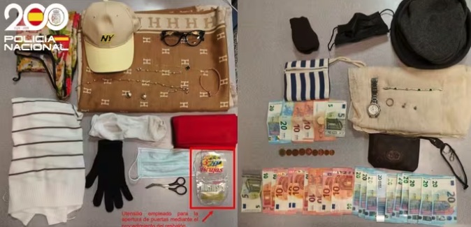 Detenidas tres mujeres expertas en el robo del "resbalón" cuando intentaban asaltar pisos en Burgos