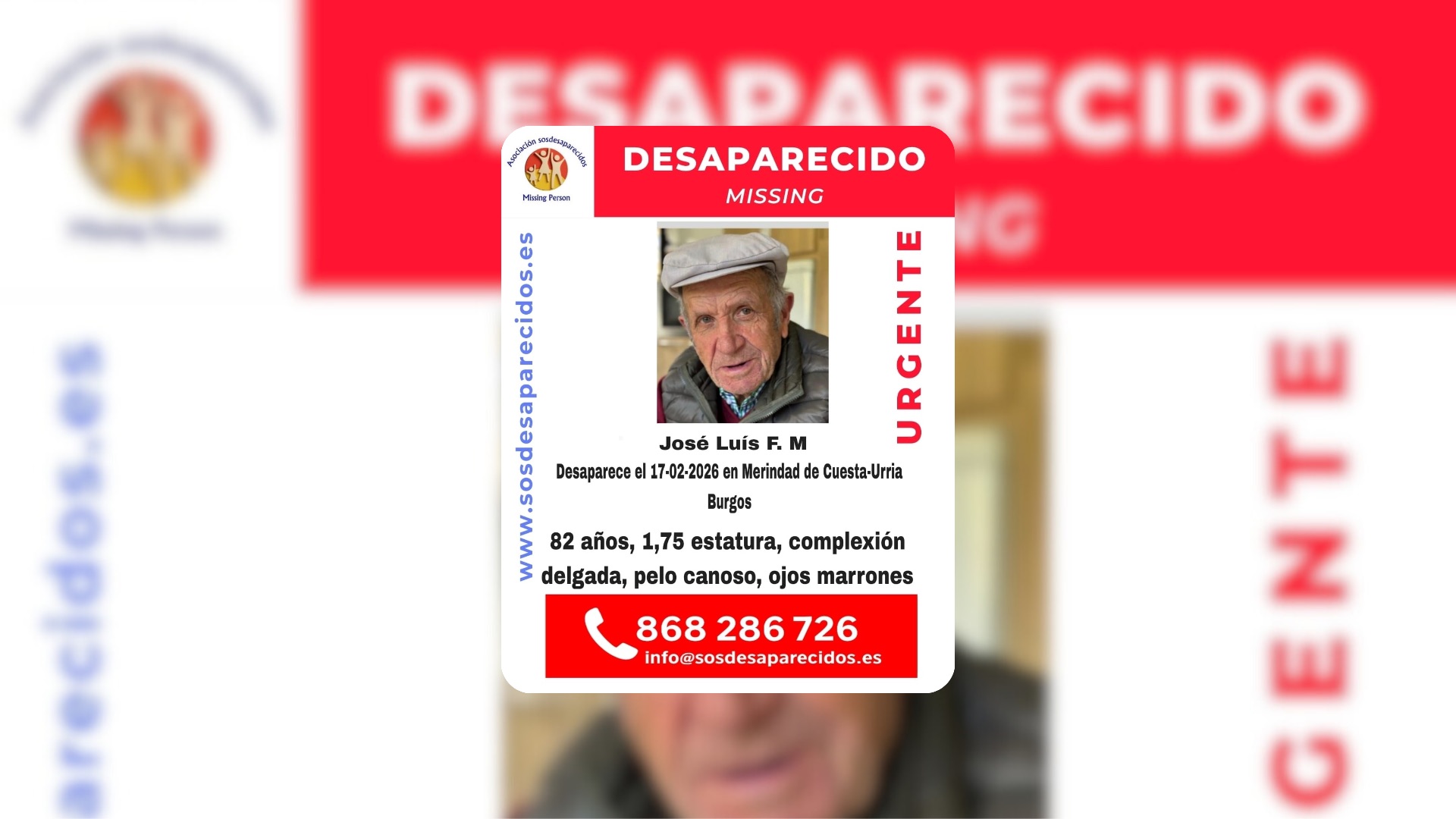 Persona desaparecida